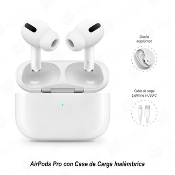 Auriculares Inalámbricos Pro con Case de Carga Inalámbrica