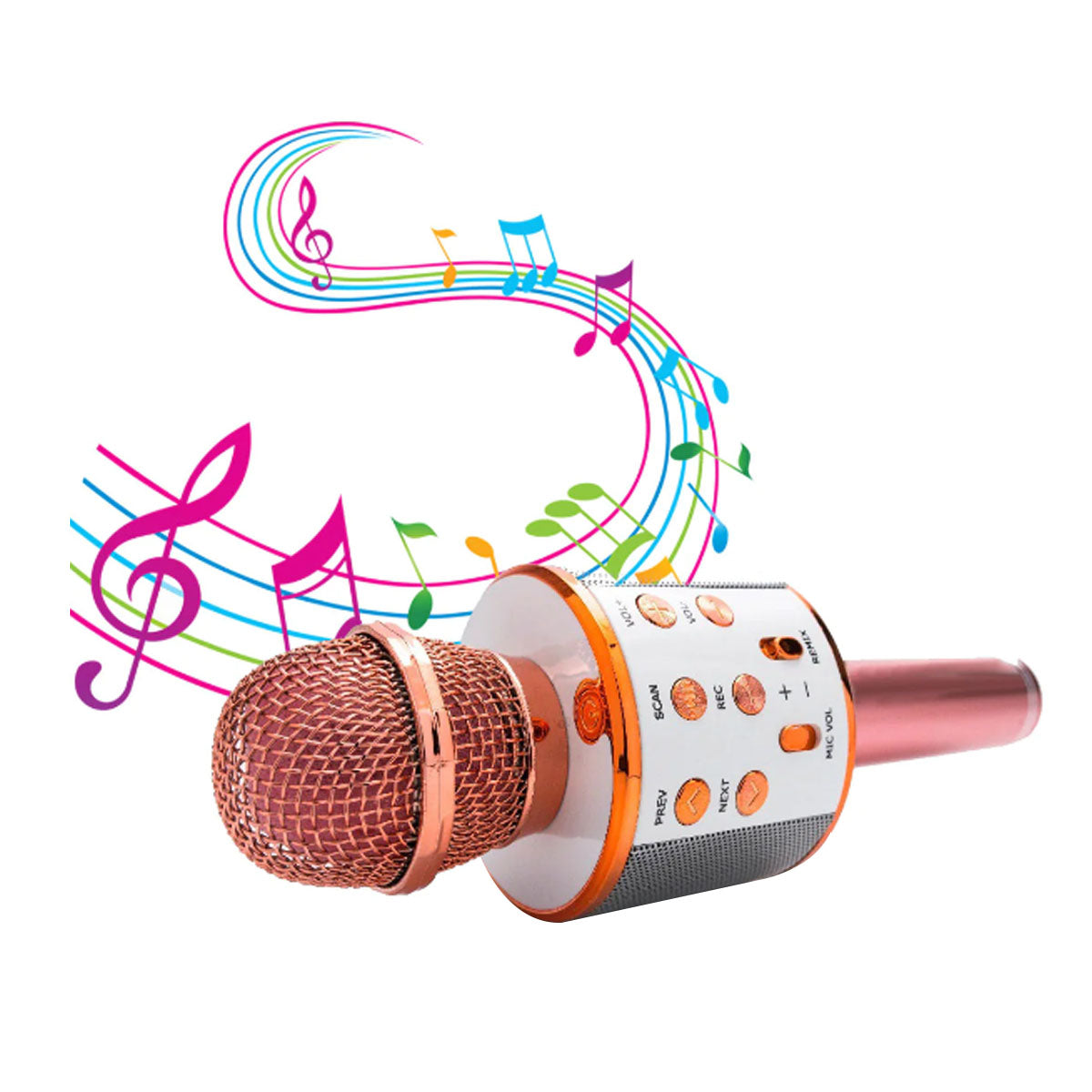 Miracle M90 - Micrófono de karaoke Bluetooth - Micrófono Bluetooth  inalámbrico - Micrófono inalámbrico para karaoke - Micrófono para niños y  adultos 
