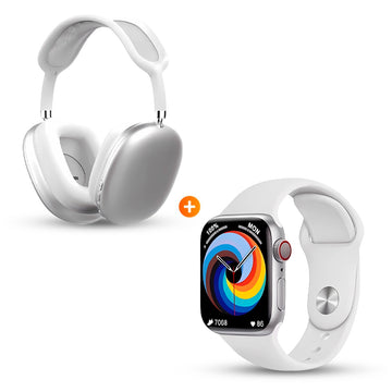 Audífonos Inalámbricos P9 Plus + Smartwatch i9 Pro Max S