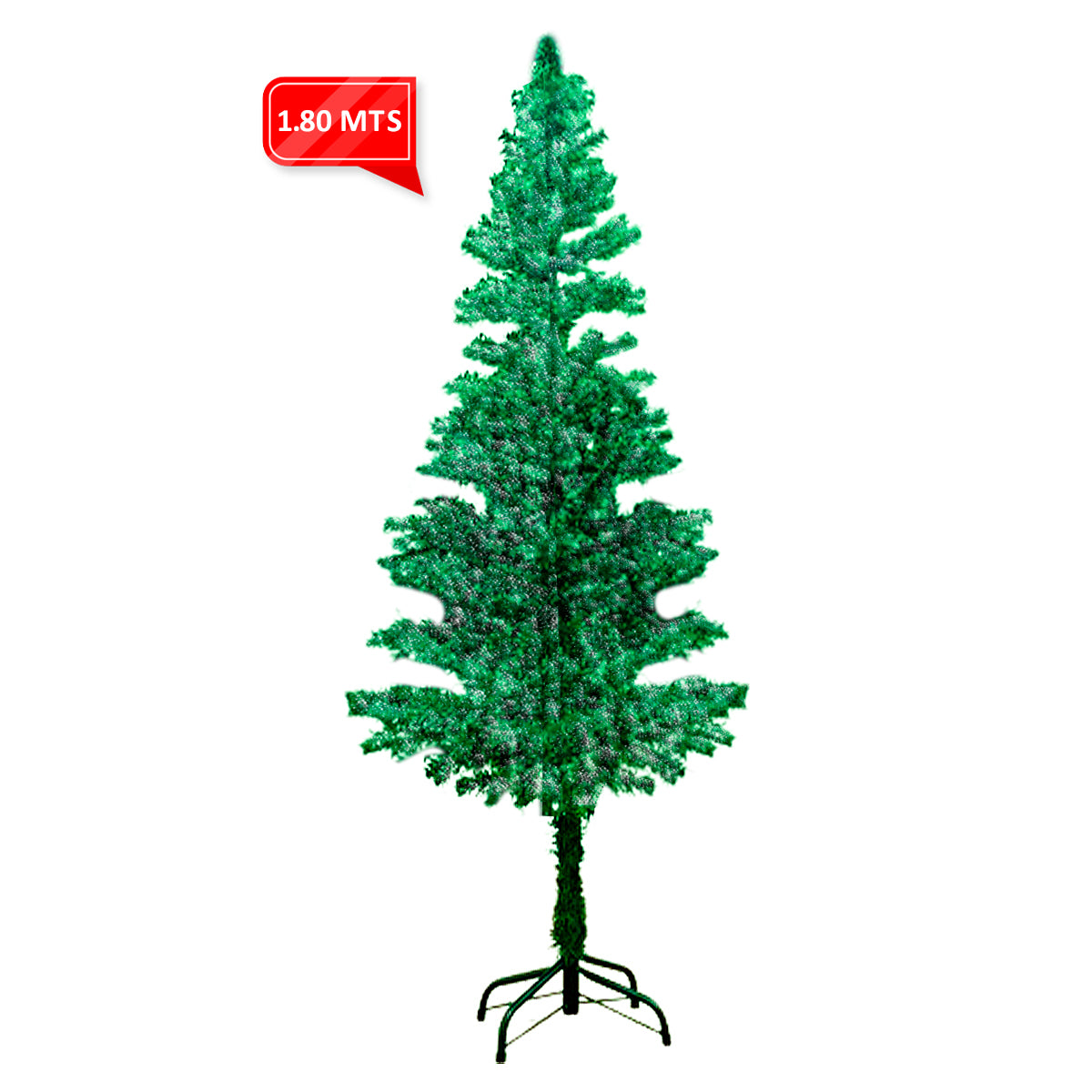 Árbol de Navidad 1.8mt Verde Nevado