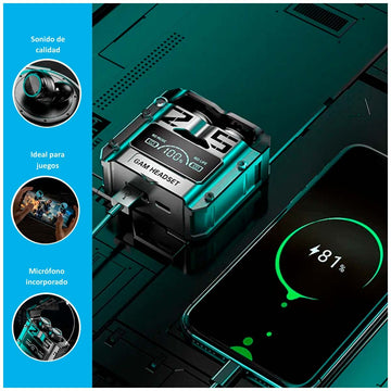 Audífonos Inalámbricos M25 Gamer con Bluetooth 5.1