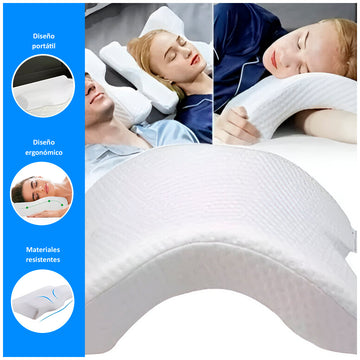 Almohada de Espuma viscoelástica Ortopédica para Dormir en Parejas