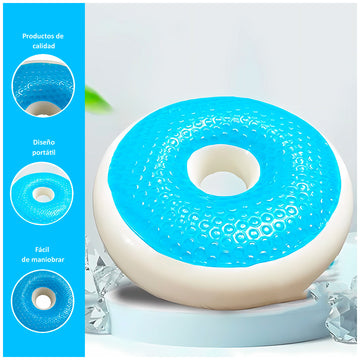 Almohadilla Cojín Ergonómico | Celeste
