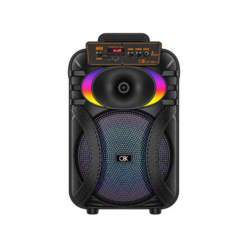 Parlante Portátil de 10 Pulgadas Bluetooth Recargable con Karaoke