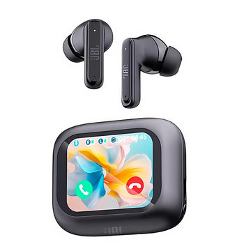 Audífonos Bluetooth Genéricos Tipo In-Ear con Pantalla en Estuche Modelo Pro Tour 4