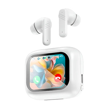 Audífonos Bluetooth Genéricos Tipo In-Ear con Pantalla en Estuche Modelo Pro Tour 4