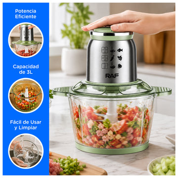 Procesador de Alimentos Eléctrico 3 Litros 300W
