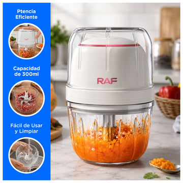 Procesador de Alimentos Portátil Recargable 300 ml 40 W