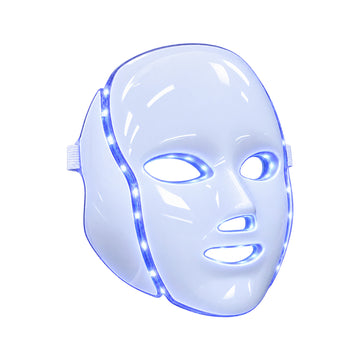 Máscara Facial LED de Fototerapia con 7 Modos y Temporizador