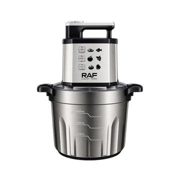 Procesador de Alimentos Eléctrico 8L 1000W con Cuchillas de Acero