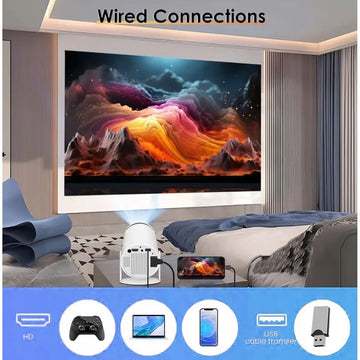 Mini LED Projector WiFi AMX100