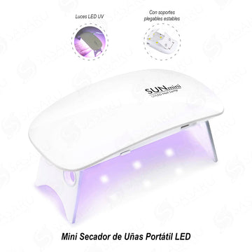 Mini Secador de Uñas Portátil LED