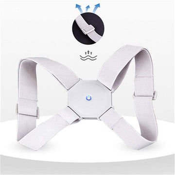 Corrector de Postura Smart + Asiento Cojín Gel Ortopédico Flexible