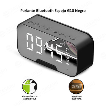 Parlante Despertador Bluetooth G10