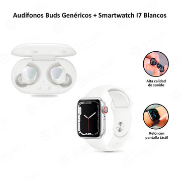 Audífonos Buds + Smartwatch I7 Pro Max